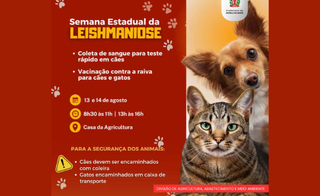 Semana Estadual da Leishmaniose