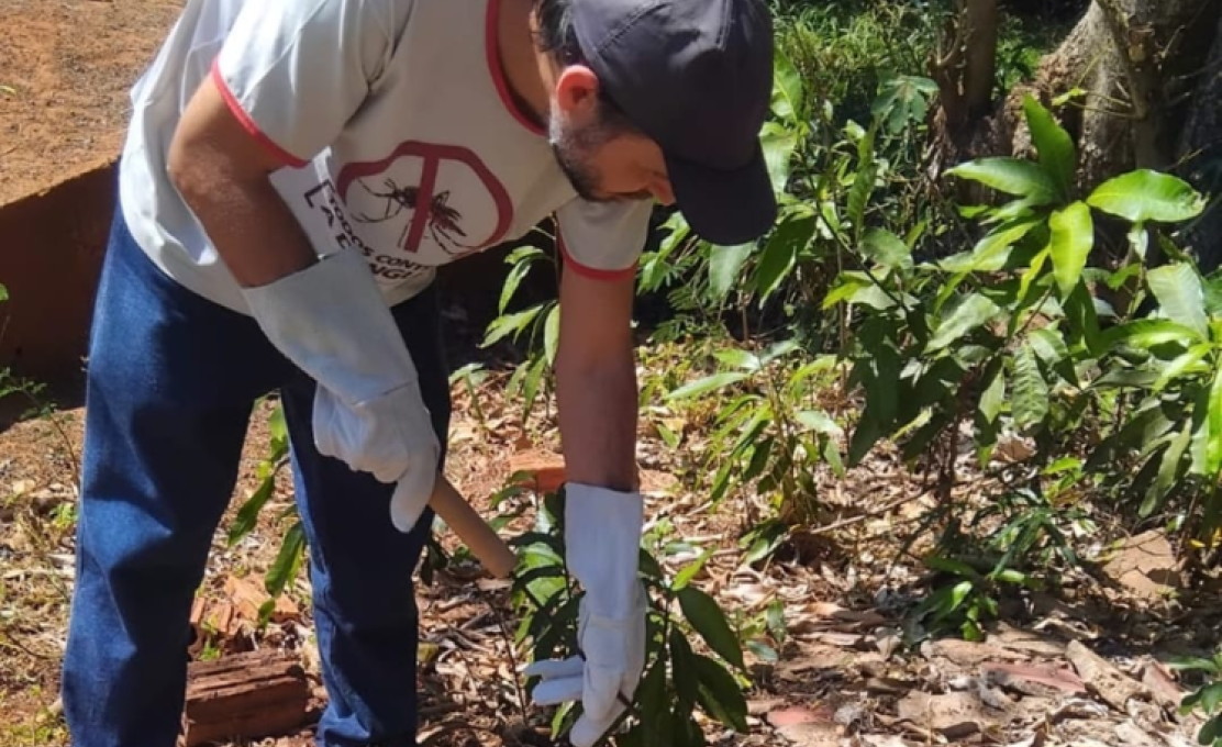 Equipe promove ações de prevenção e orientação contra acidentes com escorpião