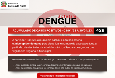 Dengue: boletim atualizado
