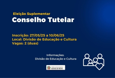 Município realiza eleição suplementar para o Conselho Tutelar