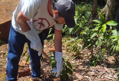 Equipe promove ações de prevenção e orientação contra acidentes com escorpião